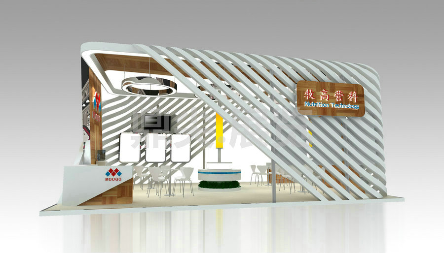 奶業(yè)展展臺(tái)設(shè)計(jì)搭建